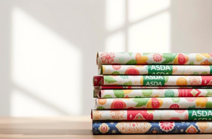 asda recyclable wrapping paper