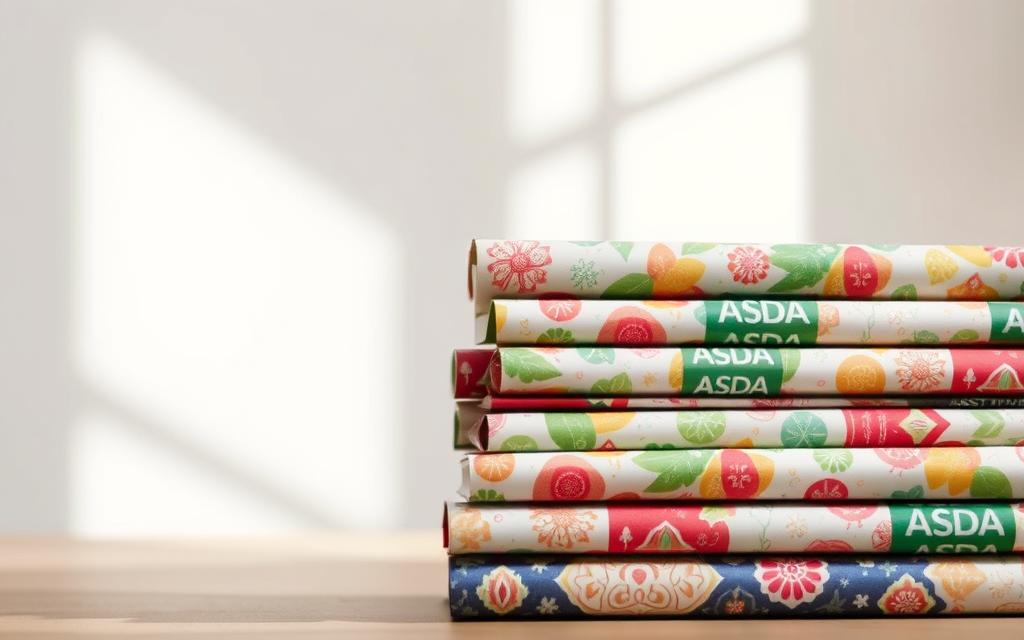 asda recyclable wrapping paper