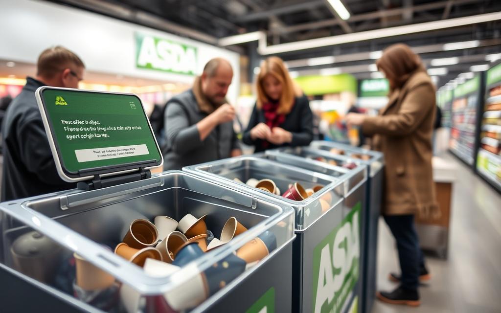coffee pod recycling at ASDA