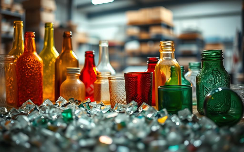 recycled glasses materials